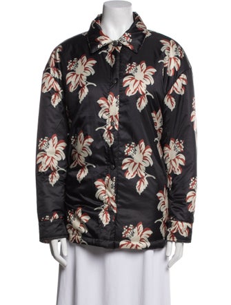 No. 6 Store Floral Print Jacket
