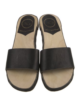 No. 6 Store Leather Slides