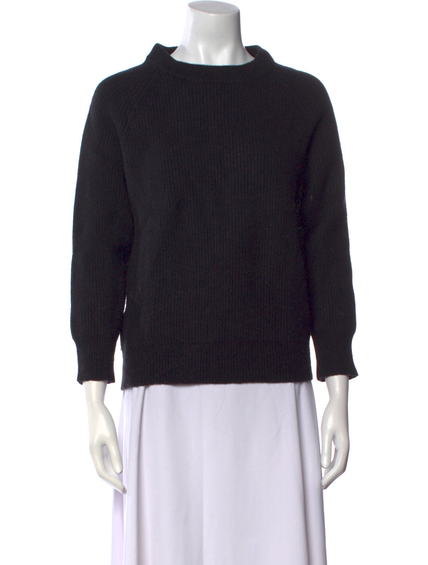 No. 6 Store Wool Mock Neck Sweater