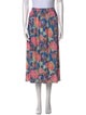No. 6 Store Printed Midi Length Skirt