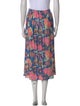No. 6 Store Printed Midi Length Skirt