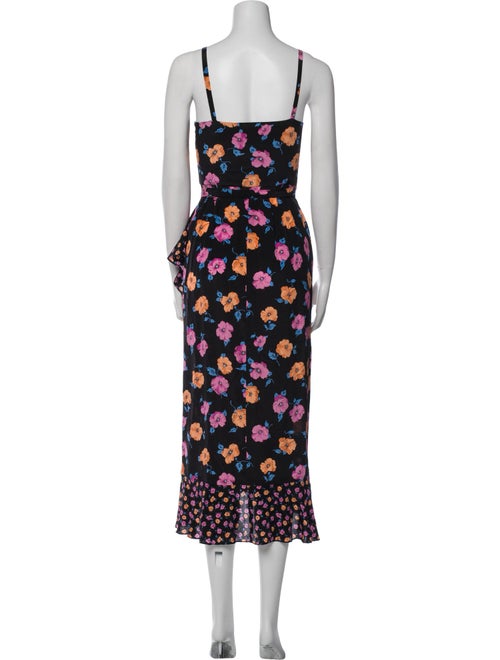 No. 6 Store Silk Midi Length Dress