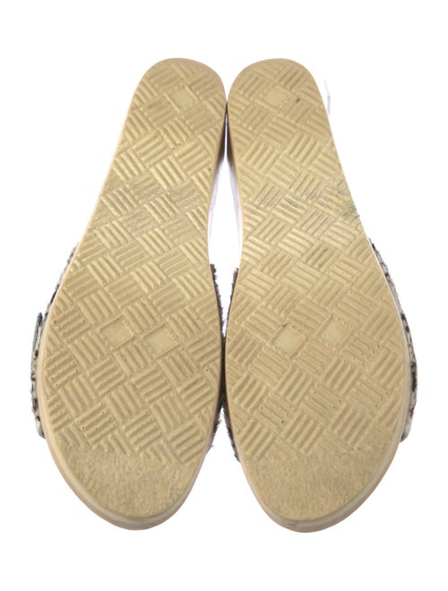 No. 6 Store Ponyhair Animal Print Slides