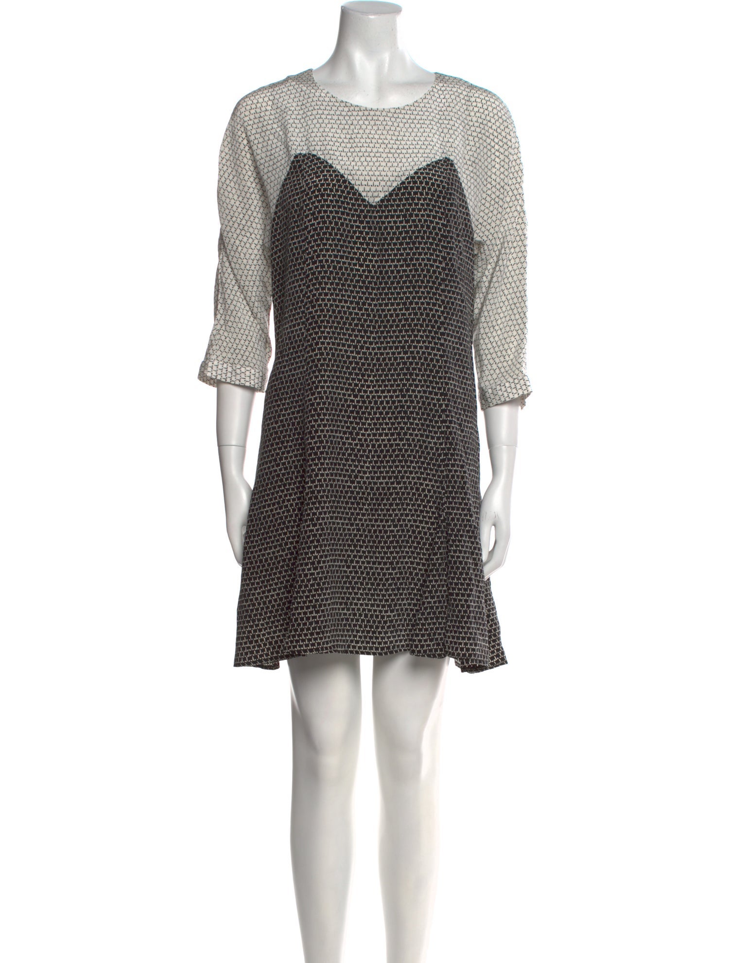 No. 6 Store Silk Mini Dress