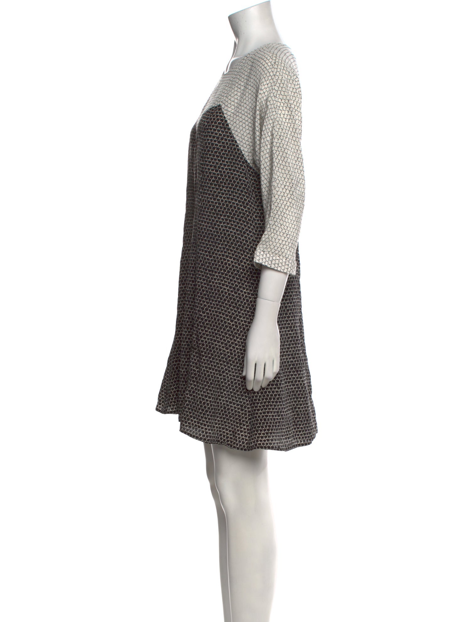 No. 6 Store Silk Mini Dress