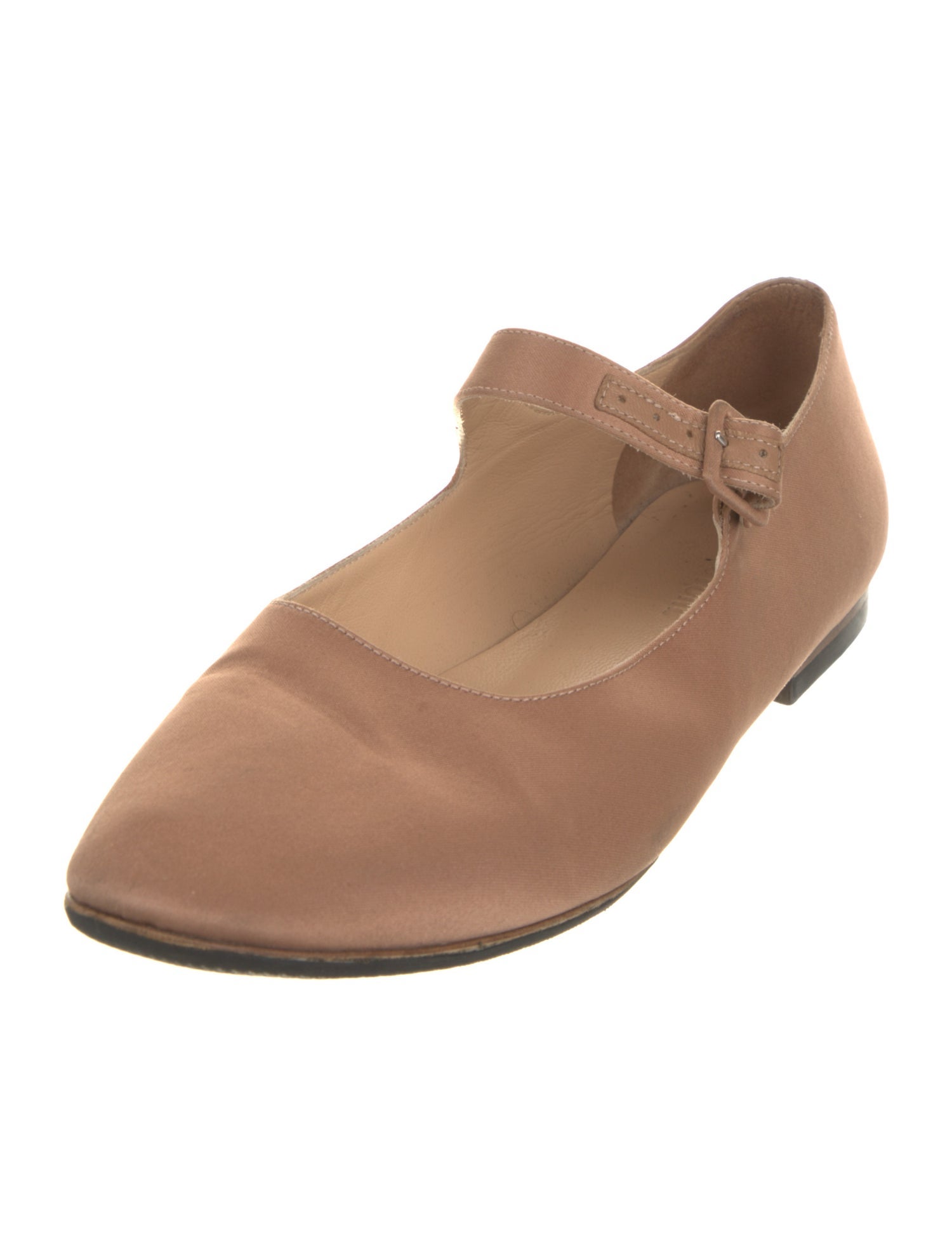 No. 6 Store Satin Mary Jane Flats