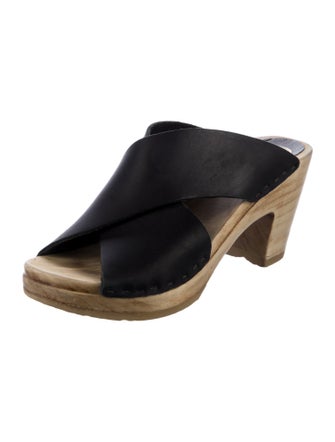 No. 6 Store Leather Slides