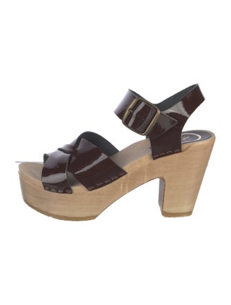 No. 6 Store Leather Slingback Sandals