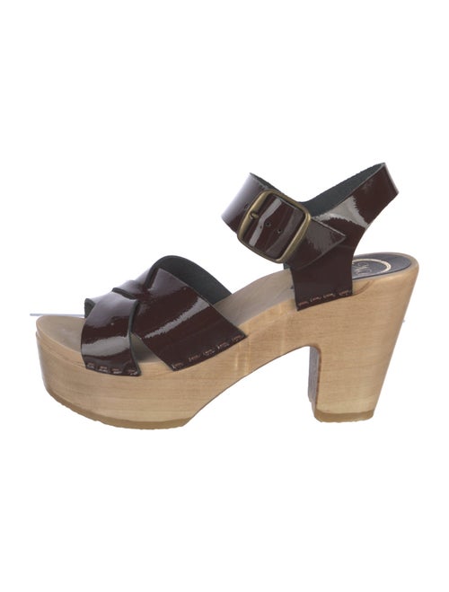 No. 6 Store Leather Slingback Sandals