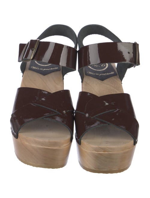 No. 6 Store Leather Slingback Sandals