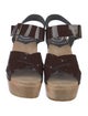 No. 6 Store Leather Slingback Sandals