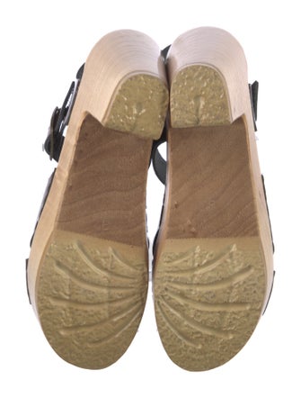 No. 6 Store Leather Slingback Sandals