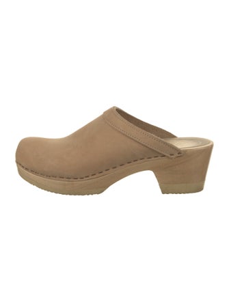 No. 6 Store Suede Mules