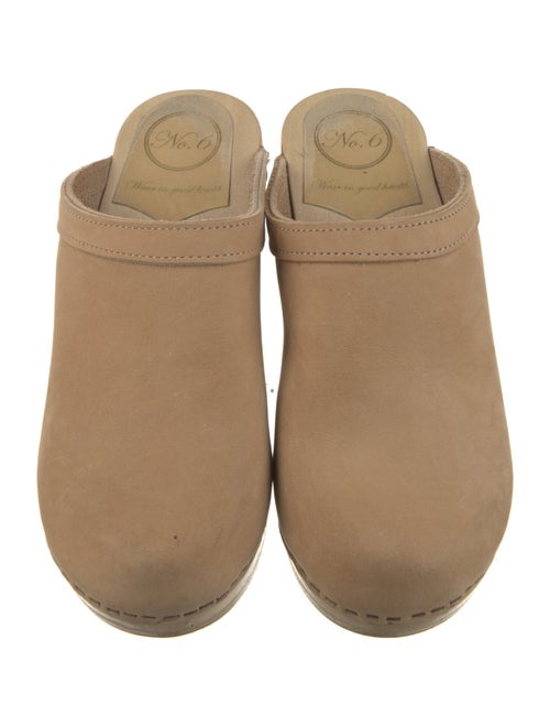 No. 6 Store Suede Mules