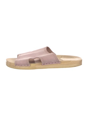 No. 6 Store Suede Slides