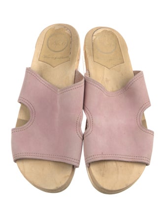 No. 6 Store Suede Slides