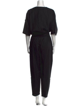 No. 6 Store Linen Scoop Neck Jumpsuit