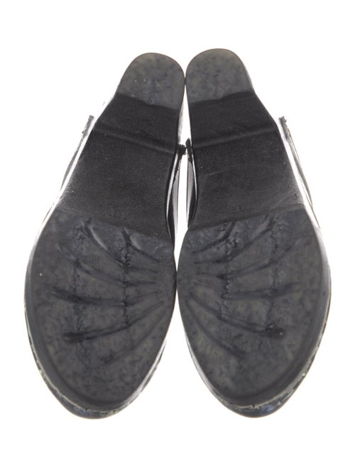 No. 6 Store Leather Floral Print Mules