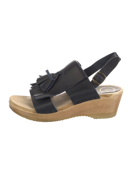 No. 6 Store Leather Slingback Sandals