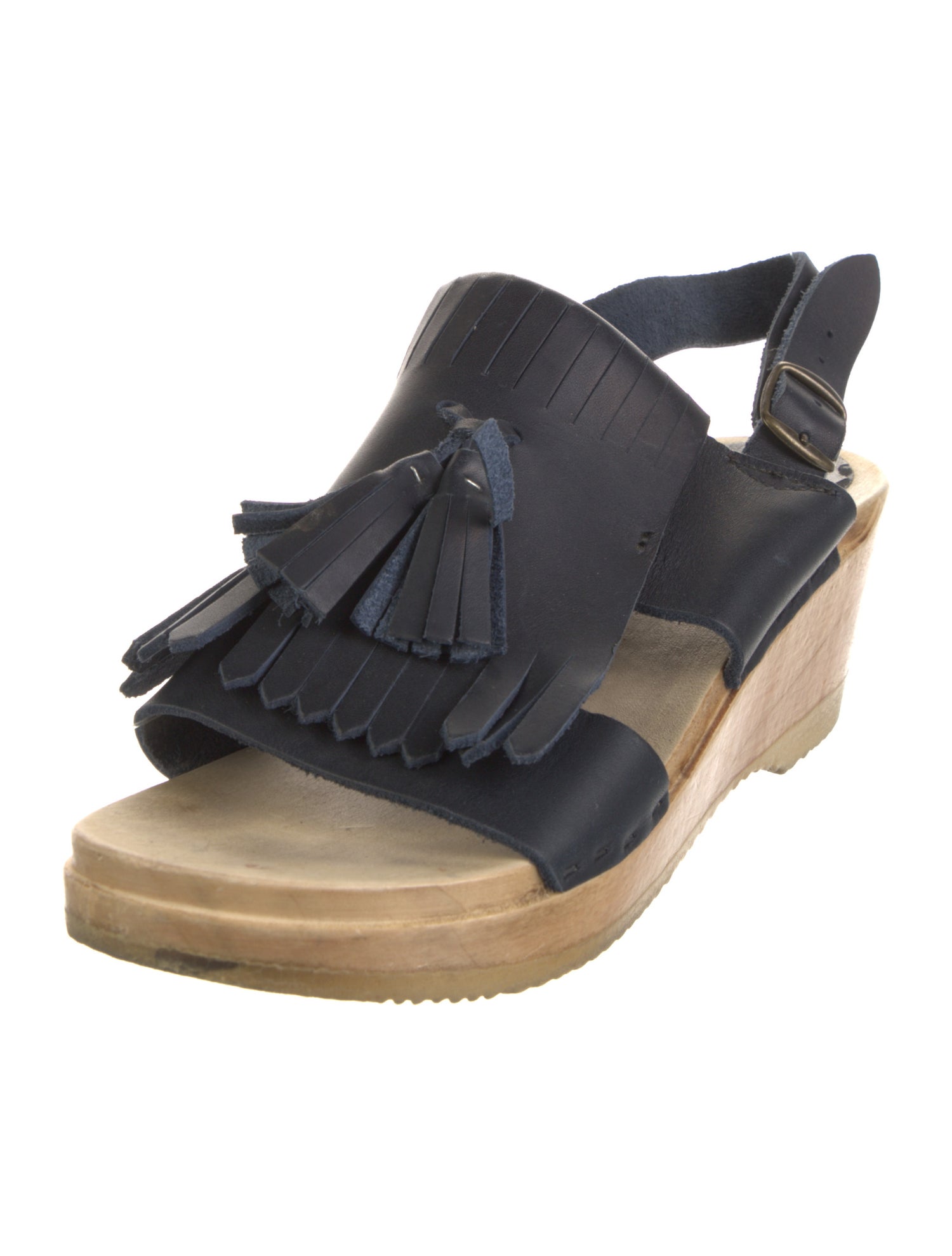 No. 6 Store Leather Slingback Sandals