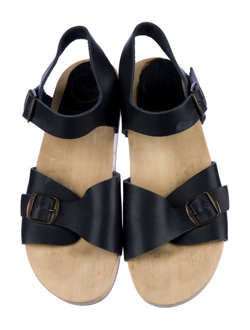 No. 6 Store Leather Slingback Sandals