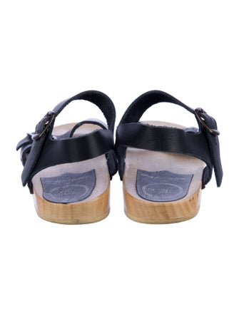 No. 6 Store Leather Slingback Sandals