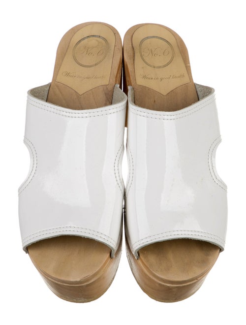 No. 6 Store Patent Leather Slides