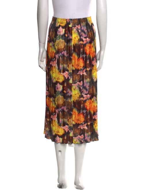 No. 6 Store Tie-Dye Print Midi Length Skirt