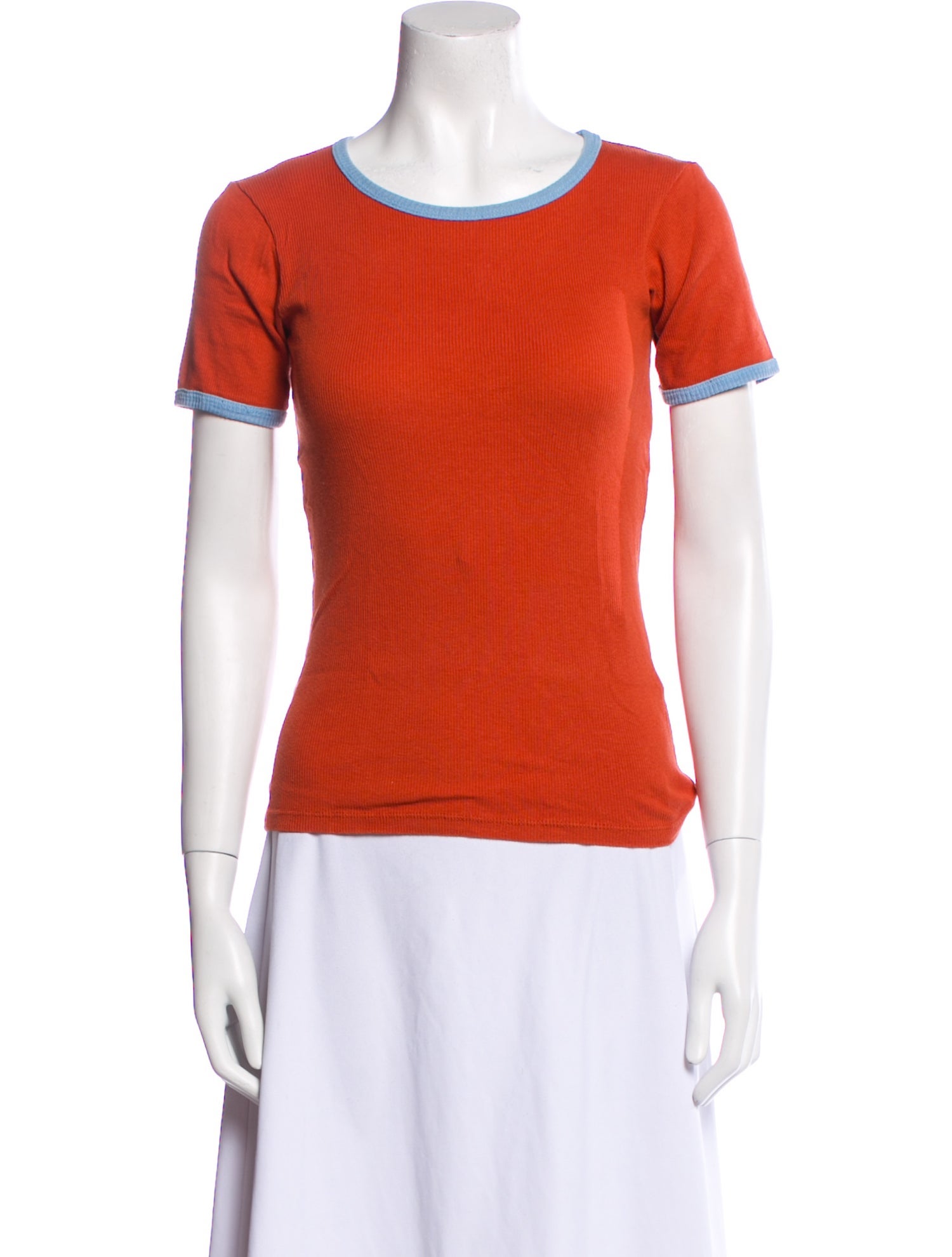 No. 6 Store Scoop Neck Short Sleeve T-Shirt