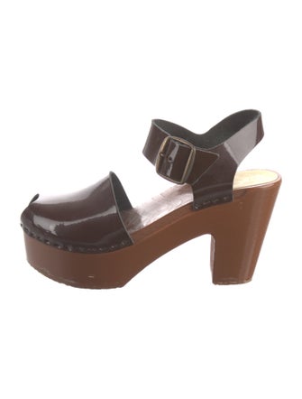 No. 6 Store Leather Slingback Pumps