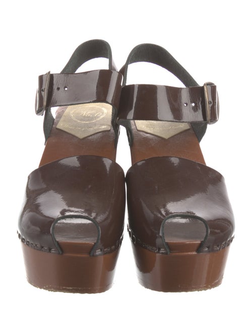 No. 6 Store Leather Slingback Pumps