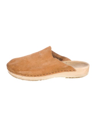 No. 6 Store Suede Mules