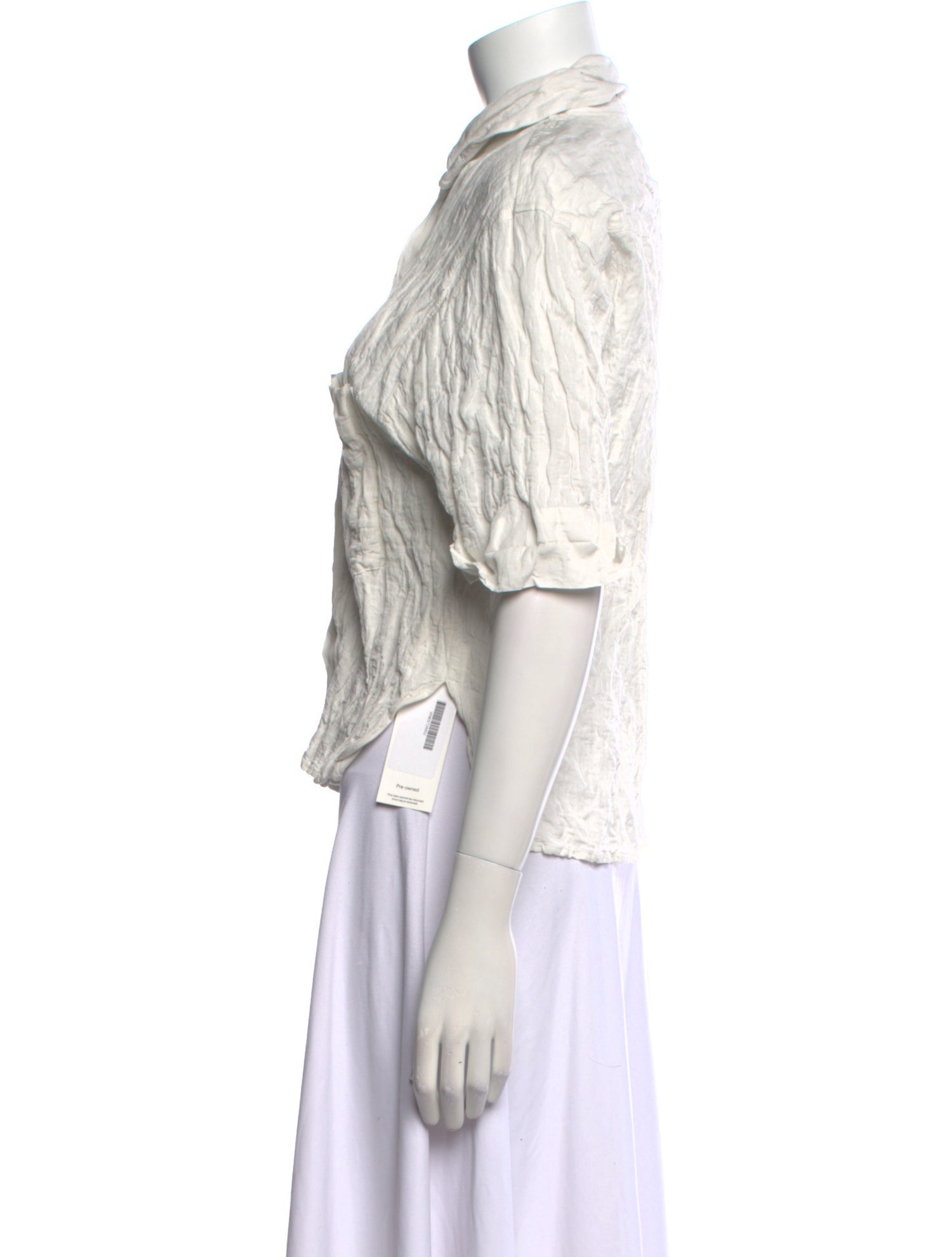 No. 6 Store Short Sleeve Button-Up Top