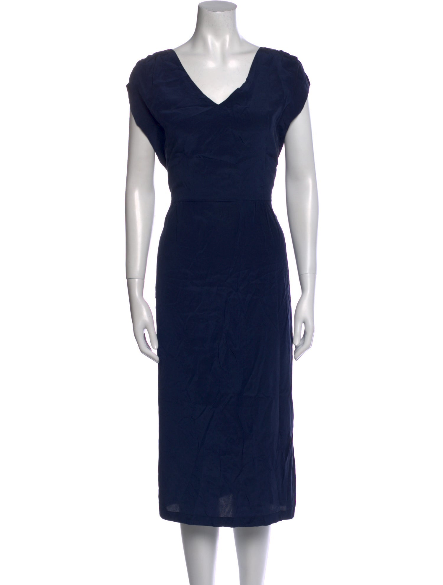 No. 6 Store Silk Midi Length Dress