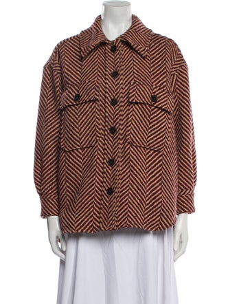 No. 6 Store Wool Striped Coat