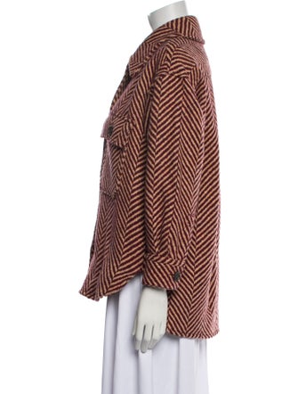 No. 6 Store Wool Striped Coat