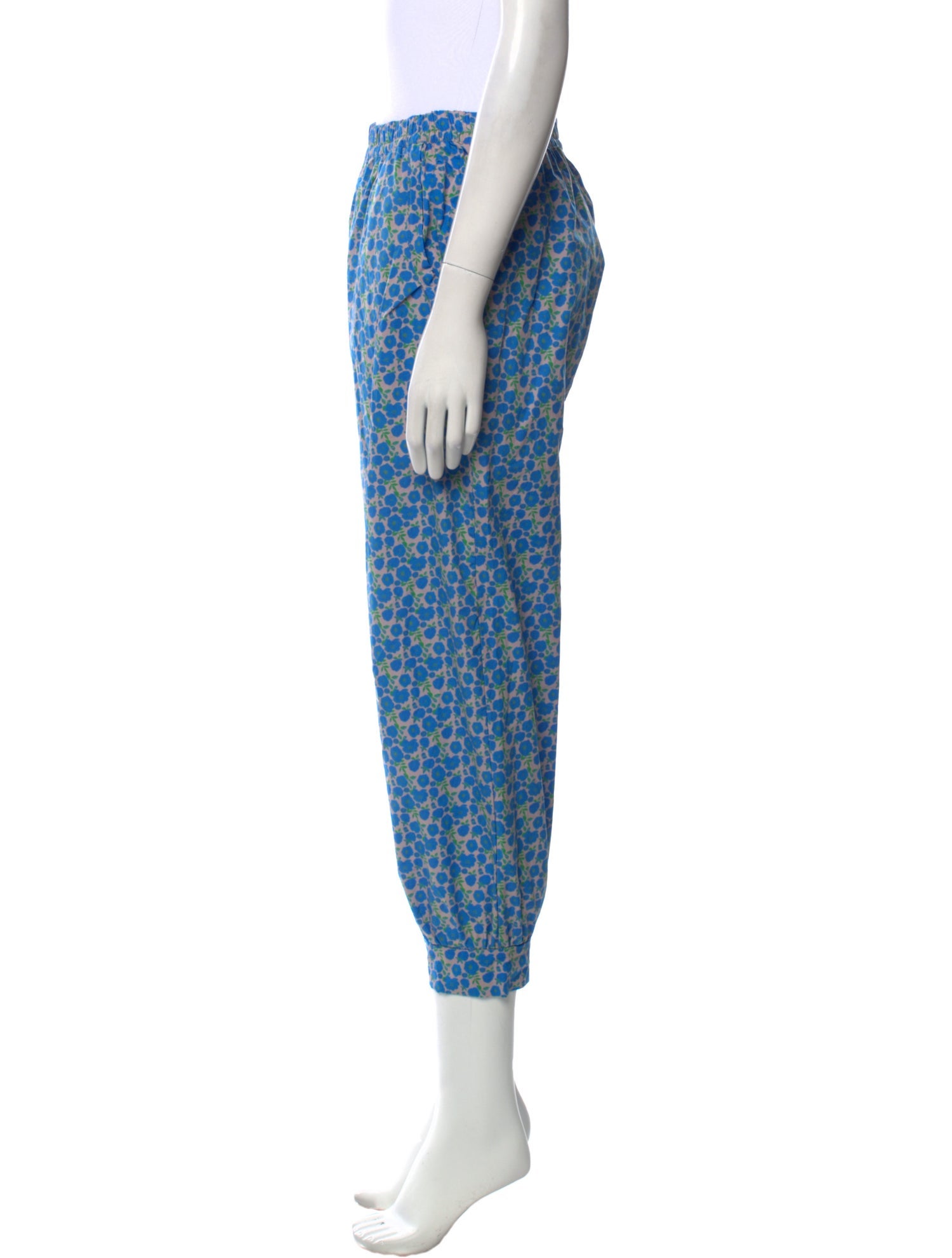 No. 6 Store Printed Straight Leg Pants