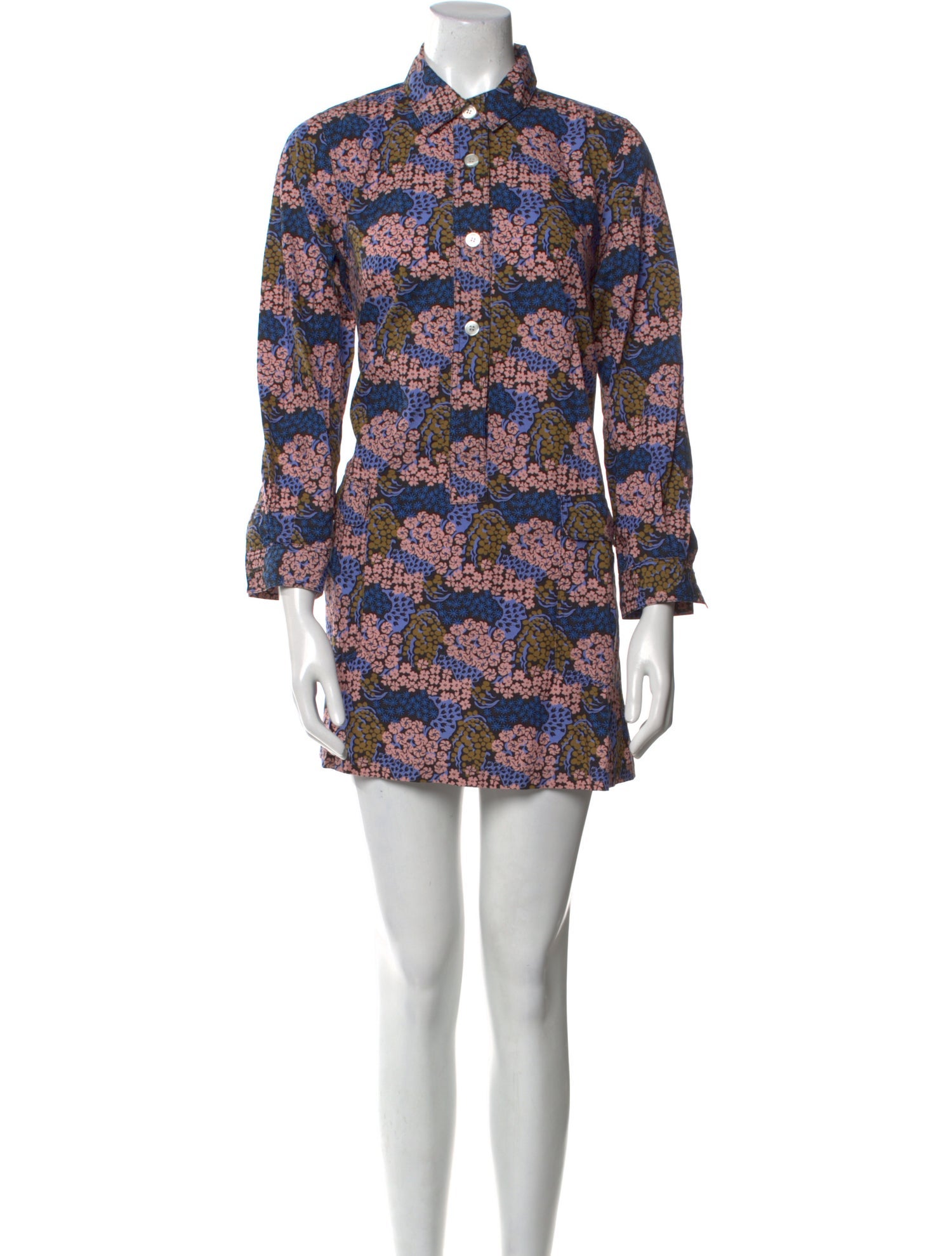 No. 6 Store Printed Mini Dress