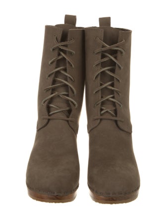 No. 6 Store Suede Lace-Up Boots