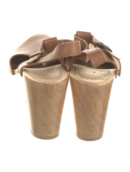 No. 6 Store Leather T-Strap Pumps