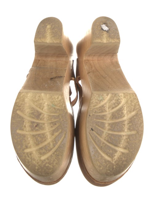 No. 6 Store Leather T-Strap Pumps