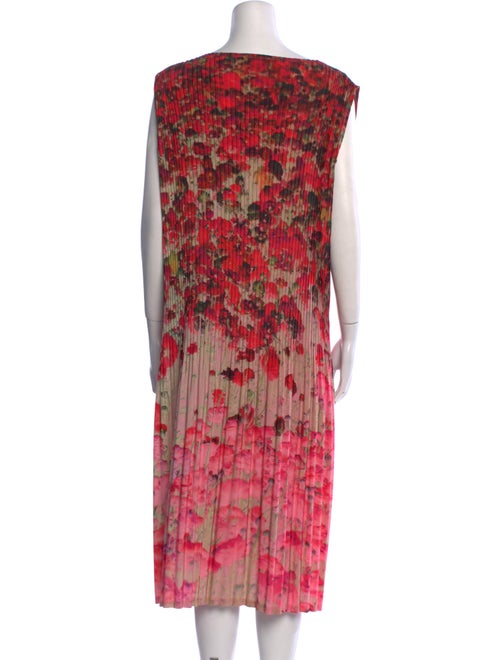 No. 6 Store Floral Print Midi Length Dress