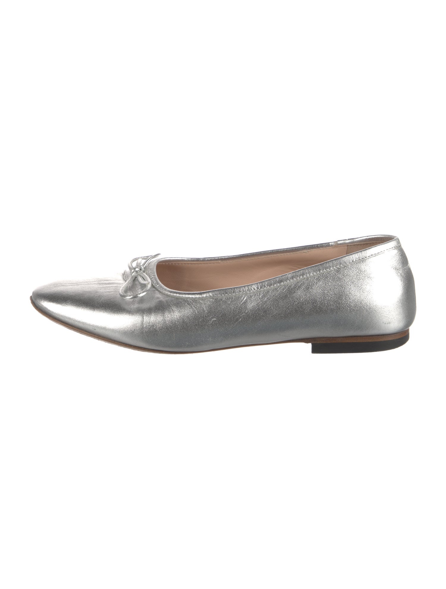 No. 6 Store Leather Ballet Flats