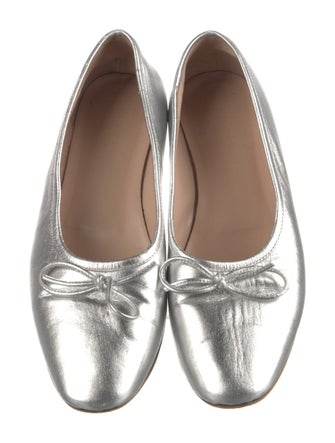 No. 6 Store Leather Ballet Flats