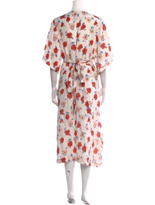 No. 6 Store Silk Midi Length Dress