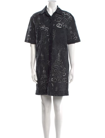 No. 6 Store Printed Mini Dress