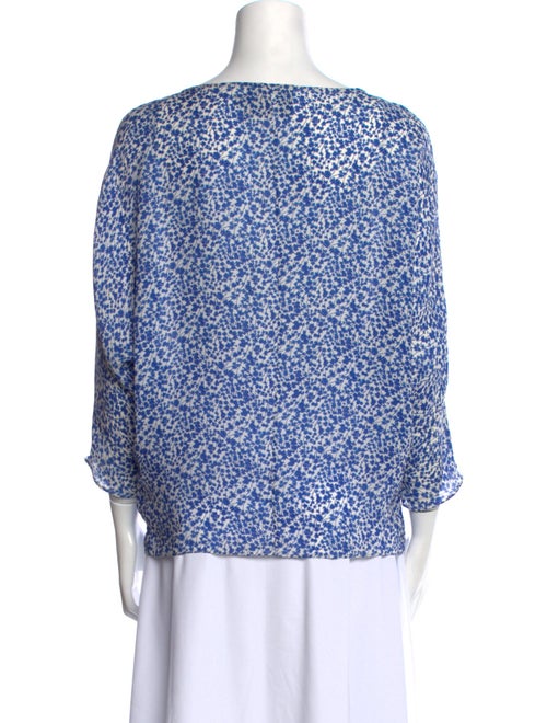 No. 6 Store Silk Printed Blouse