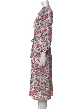 No. 6 Store Silk Midi Length Dress