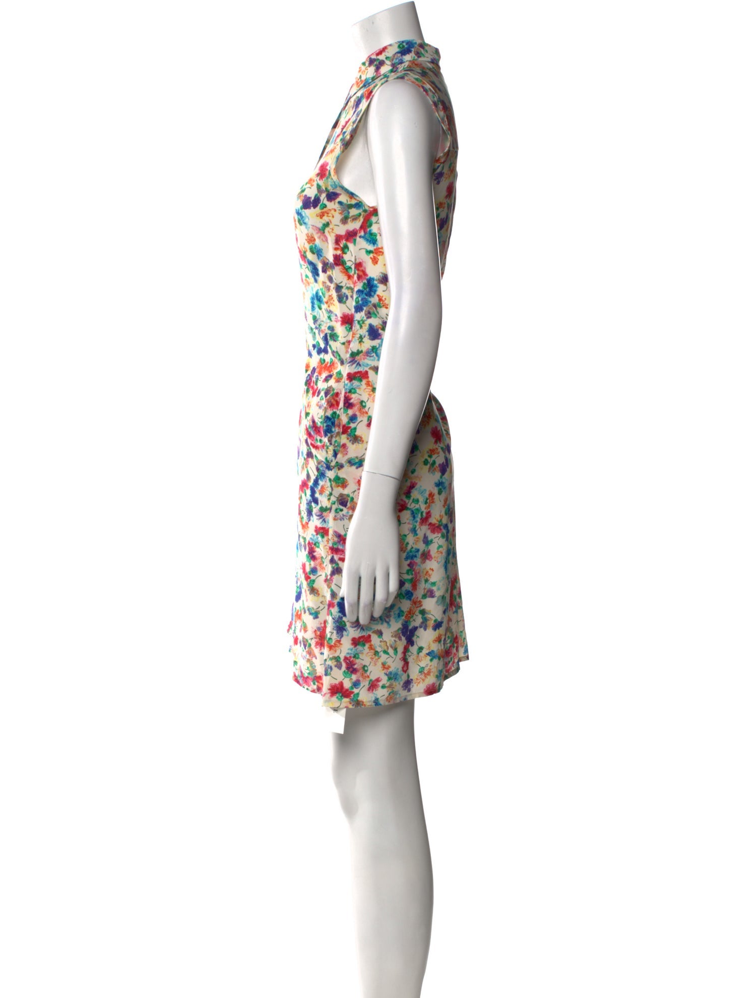 No. 6 Store Silk Mini Dress