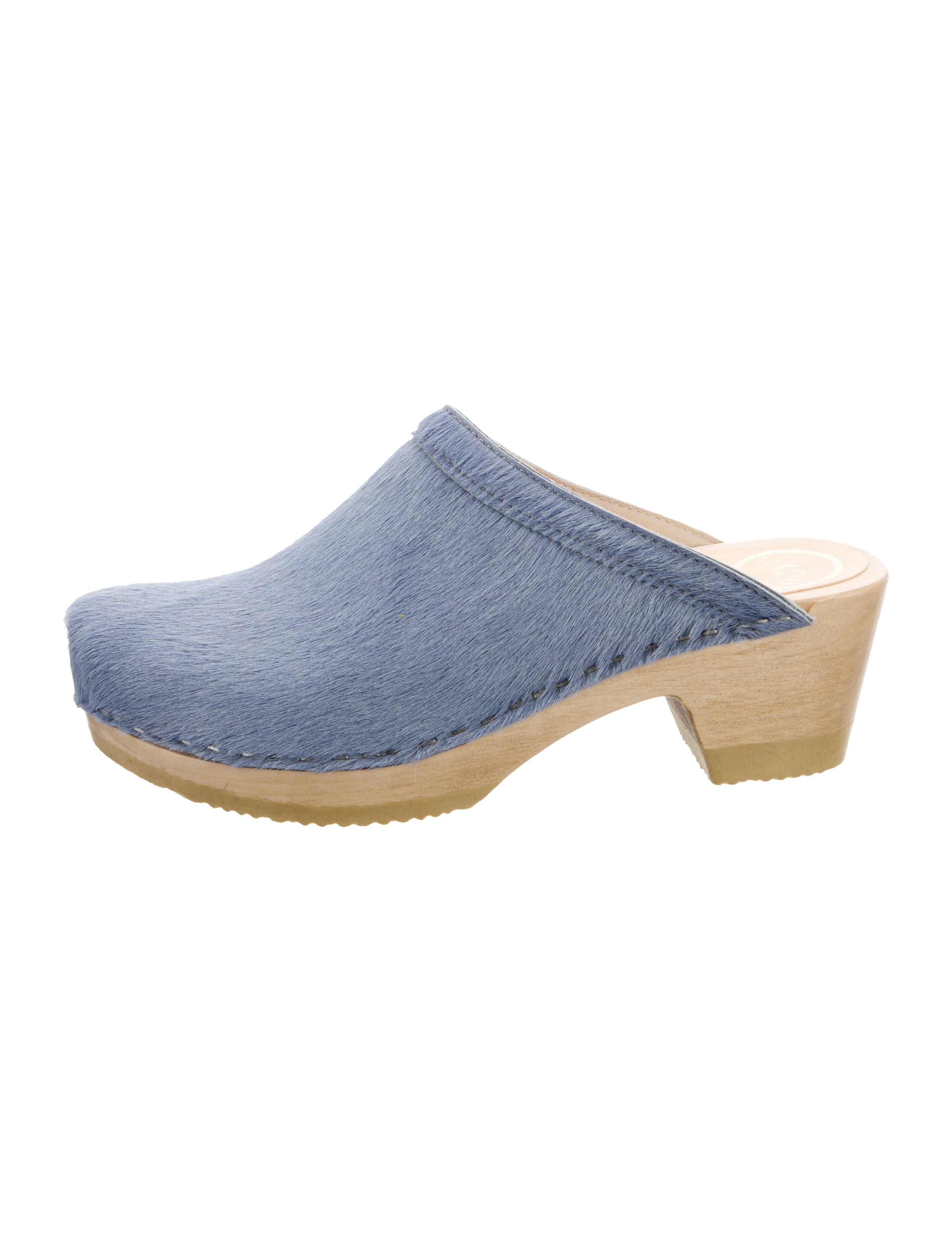 No. 6 Store Ponyhair Mules w/ Tags